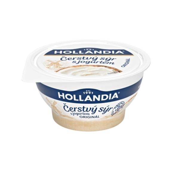 Hollandia Čerstvý sýr s jogurtem