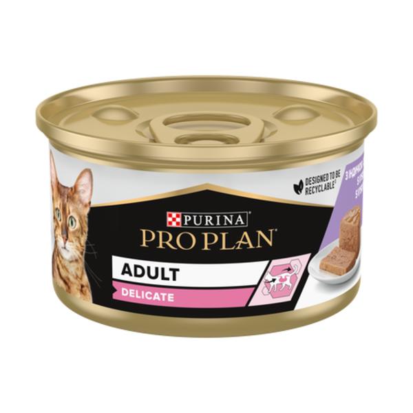 ProPlan Cat delicate krůta kousky v paštice