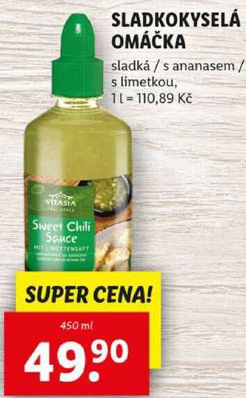 SLADKOKYSELÁ OMÁČKA, 450 ml