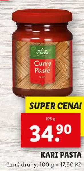 KARI PASTA, 195 g