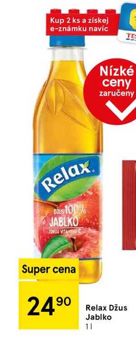 Relax Džus Jablko, 1 l 