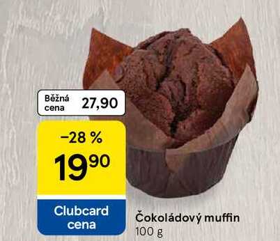 Čokoládový muffin, 100 g 