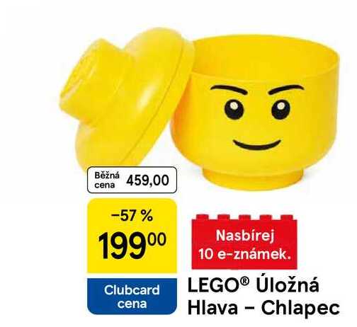 LEGO® Úložná Hlava Chlapec 