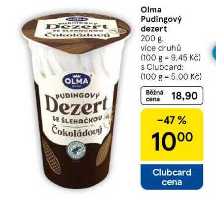 Olma Pudingový dezert, 200 g