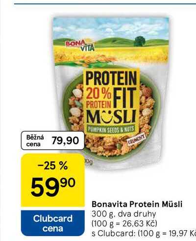 Bonavita Protein Müsli, 300 g 