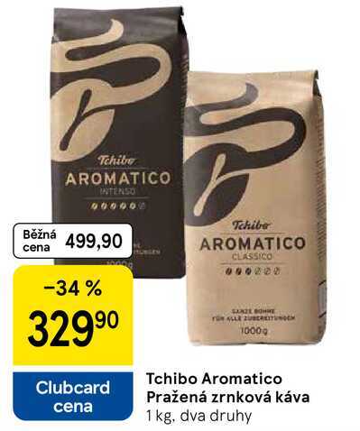 Tchibo Aromatico Pražená zrnková káva, 1 kg, dva druhy 