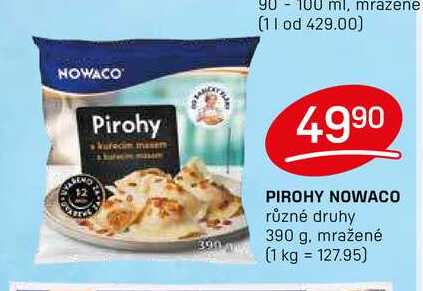 PIROHY NOWACO různé druhy 390 g