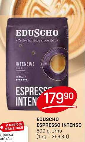 EDUSCHO ESPRESSO INTENSO 500 g, zrno