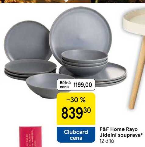 F&F Home Rayo Jídelní souprava, 12 dílů 