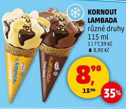 KORNOUT LAMBADA různé druhy, 115 ml 