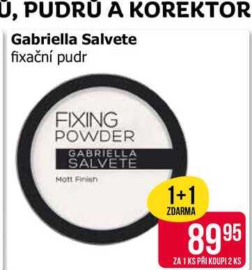 Gabriella Salvete fixační pudr 