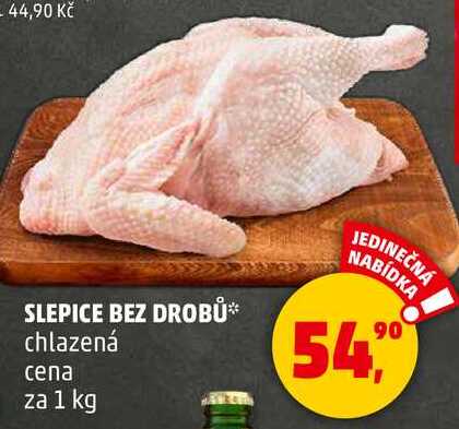 SLEPICE BEZ DROBŮ chlazená, 1 kg 