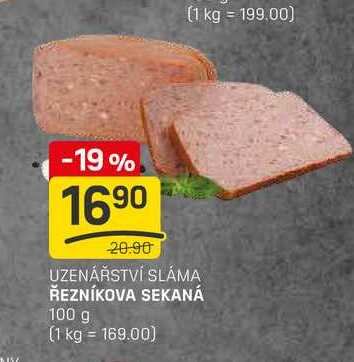 ŘEZNÍKOVA SEKANÁ 100g
