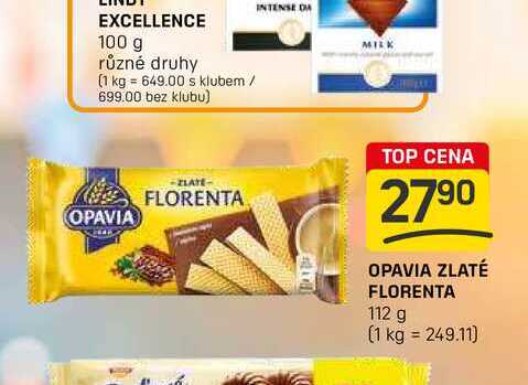 OPAVIA ZLATÉ FLORENTA 112 g 