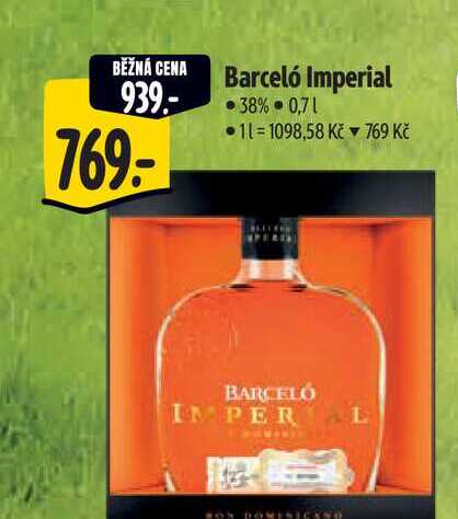  Barceló Imperial 0,7 l