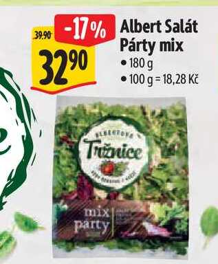   Albert Salát Párty mix 180 g  