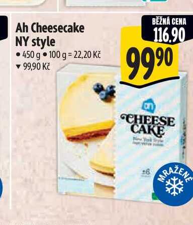 Ah Cheesecake NY style 450 g 