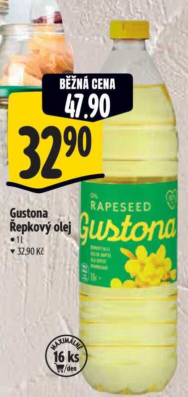  Gustona ŕepkový olej 1 l