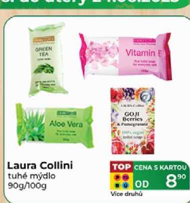 Laura Collini tuhé mýdlo 90g/100g  