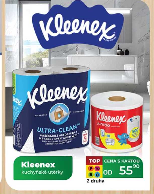 Kleenex kuchyňské utěrky 