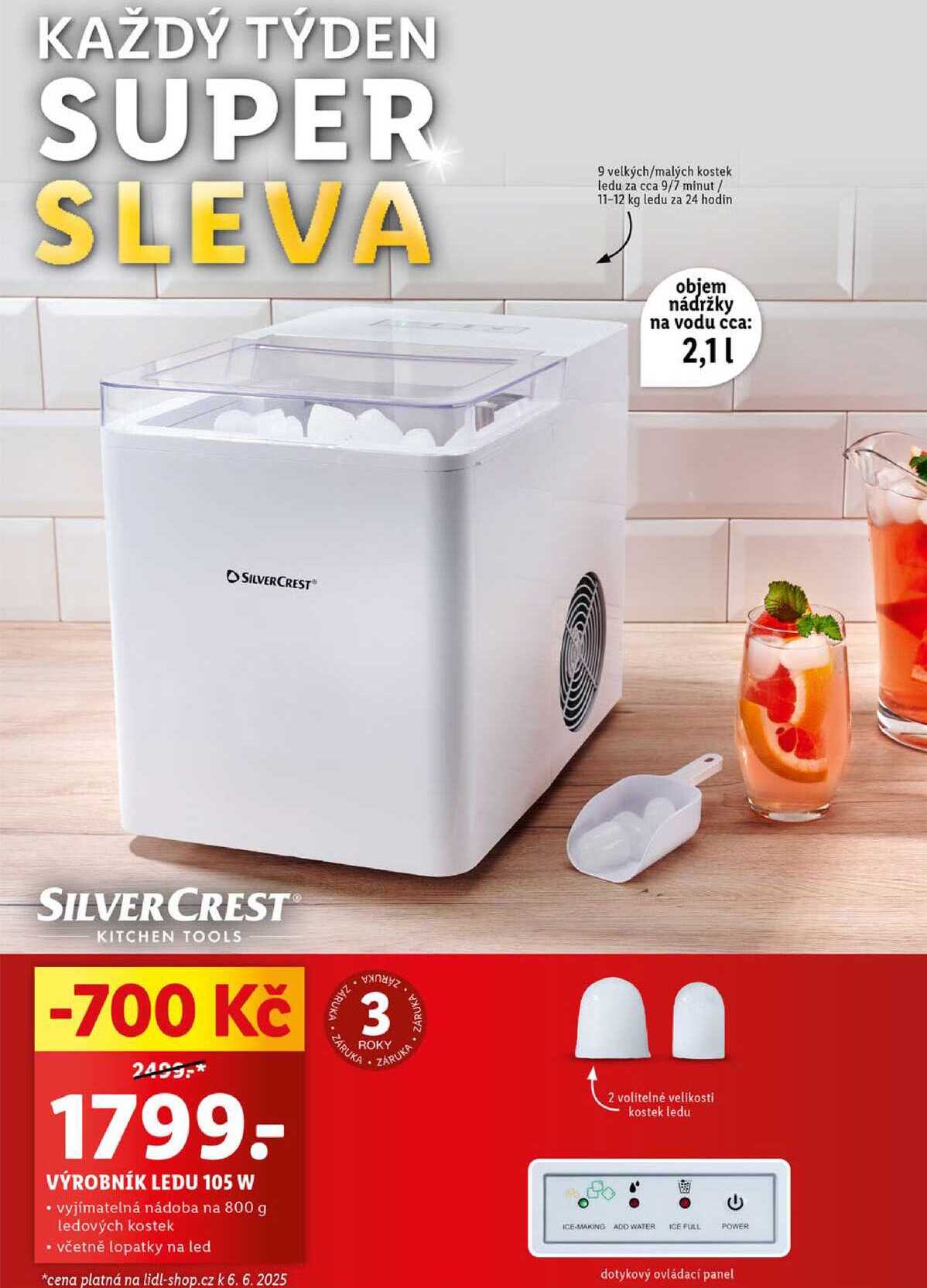 VÝROBNÍK LEDU 105 W
