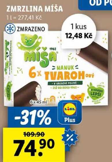 ZMRZLINA MÍŠA, 6x 45 ml