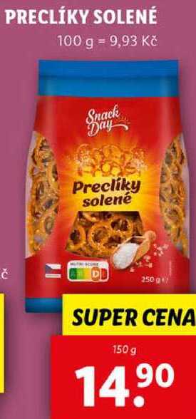 PRECLÍKY SOLENÉ, 150 g