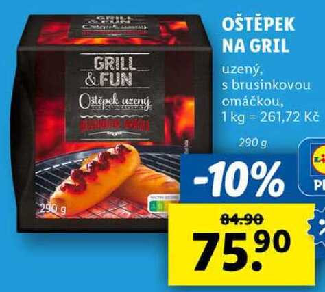 OŠTĚPEK NA GRIL, 290 g