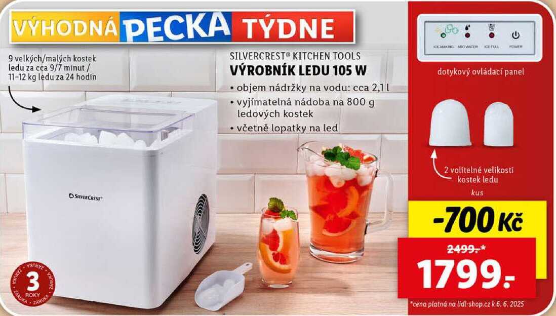 VÝROBNÍK LEDU 105 W 