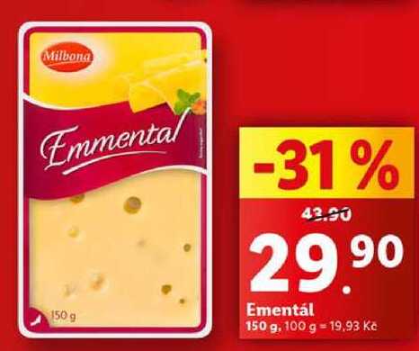 Ementál, 150 g