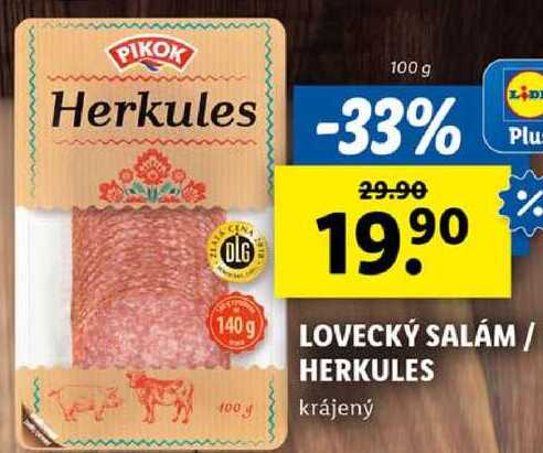 LOVECKÝ SALÁM/HERKULES, 100 g