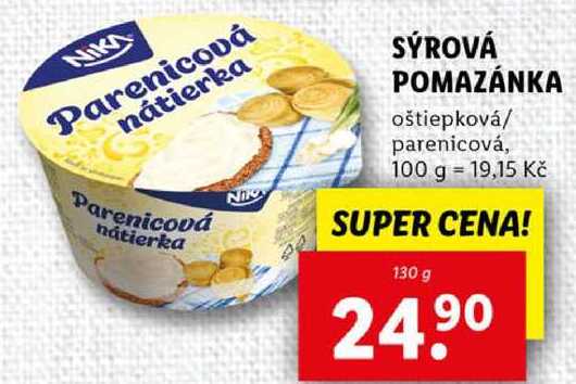 SÝROVÁ POMAZÁNKA, 130 g