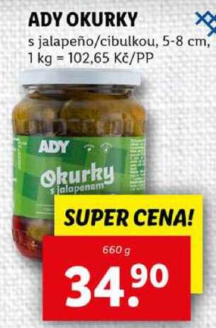 ADY OKURKY, 660 g