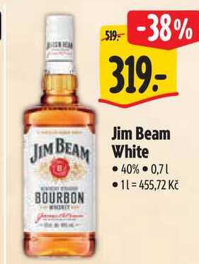 Jim Beam White, 0,7 l