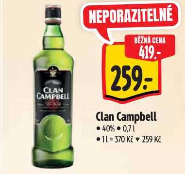 Clan Campbell, 0,7 l