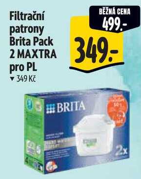 Filtrační patrony Brita Pack 2 MAXTRA pro PL 