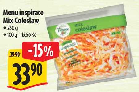 Menu inspirace Mix Coleslaw, 250 g 