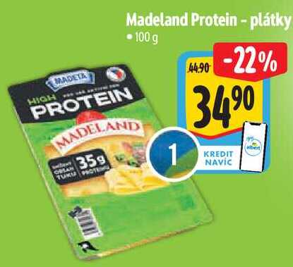 Madeland Protein - plátky, 100 g