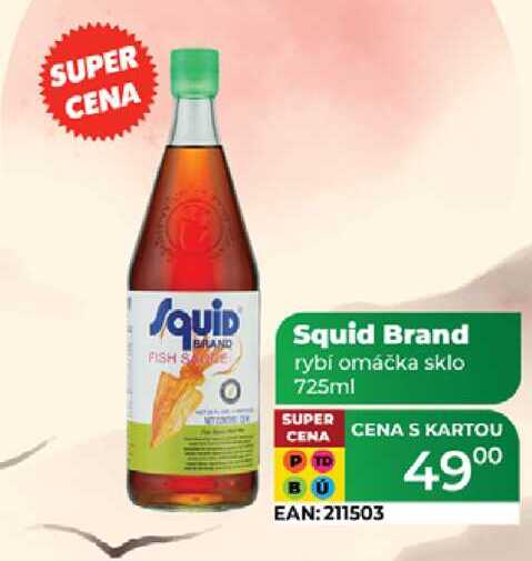 Squid Brand rybí omáčka sklo 725ml 