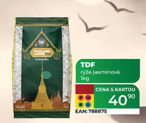 TDF rýže jasmínová 1kg 