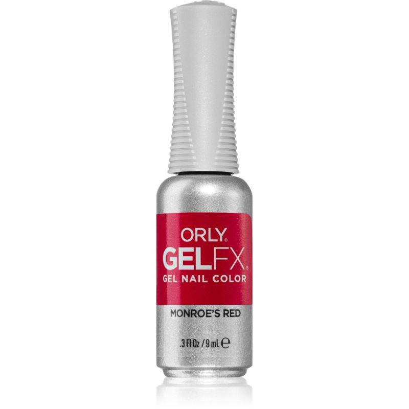 Orly Gelfx Gel gelový lak na nehty s použitím UV/LED lampy odstín Monroe's Red 9 ml