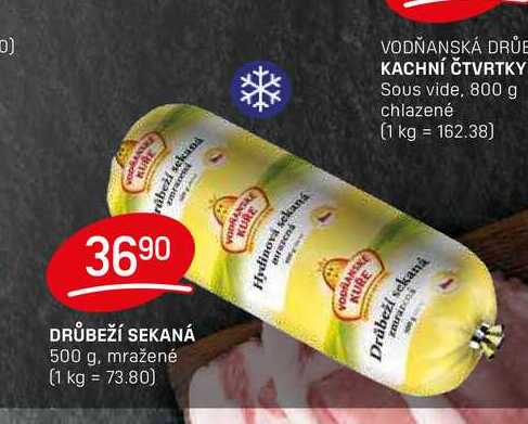 DRŮBEŽÍ SEKANÁ 500 g, mražené