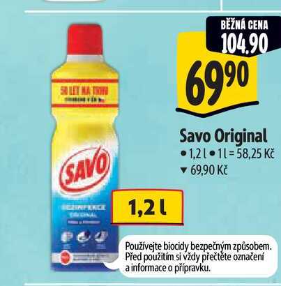   Savo Original  1,2 l  