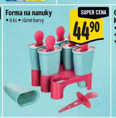 Forma na nanuky  6 ks 