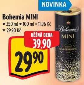 Bohemia MINI, 250 ml