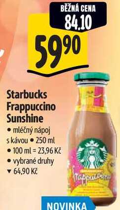 Starbucks Frappuccino Sunshine, 250 ml