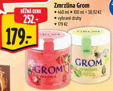 Zmrzlina Grom, 460 ml 