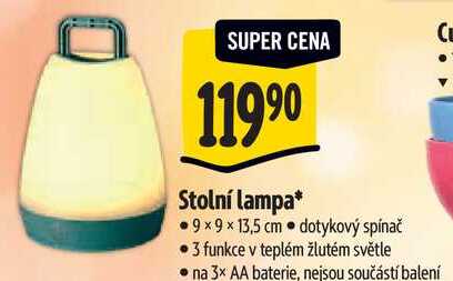 Stolní lampa