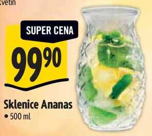 Sklenice Ananas 