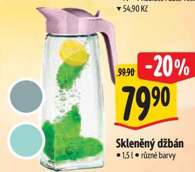 Skleněný džbán